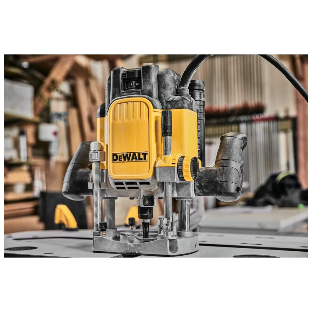 Фрезер DeWALT 2300 Вт, 9000 - 22000 об/хв, цанговий патрон 12 мм, 6.1 кг (DWE625) - изображение 5