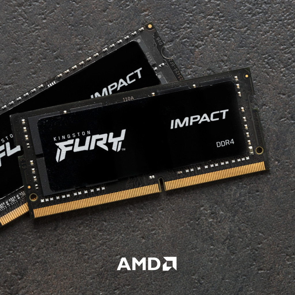 Модуль пам'яті для ноутбука SoDIMM DDR4 16GB 3200 MHz Fury Impact Kingston Fury (ex.HyperX) (KF432S20IB1/16) - зображення 4