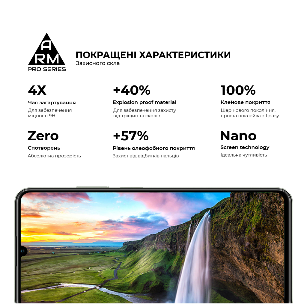 Скло захисне Armorstandart Pro Realme C63 4G Black (ARM78445) - зображення 5