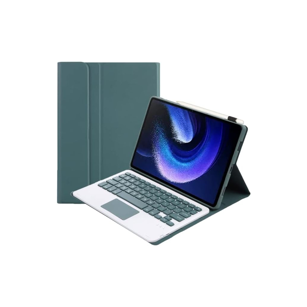Чохол до планшета BeCover Keyboard+TouchPad Xiaomi Mi Pad 6 / 6 Pro 11" Dark Green (712403) - зображення 2