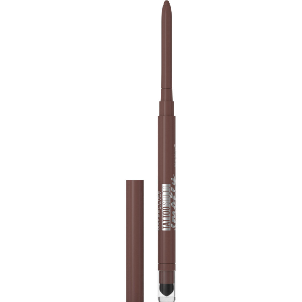 Олівець для очей Maybelline New York Tattoo Studio Smokey Eyeliner 04 - Коричневий (3600531638979) - зображення 2