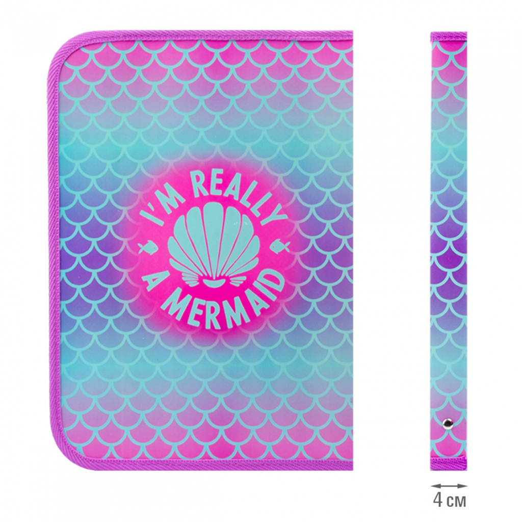Папка для трудового навчання Yes FC, на блискавці Mermaid (491877) - зображення 2