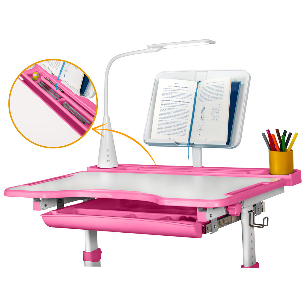 Парта зі стільцем Evo-kids BD-23 PN - зображення 5