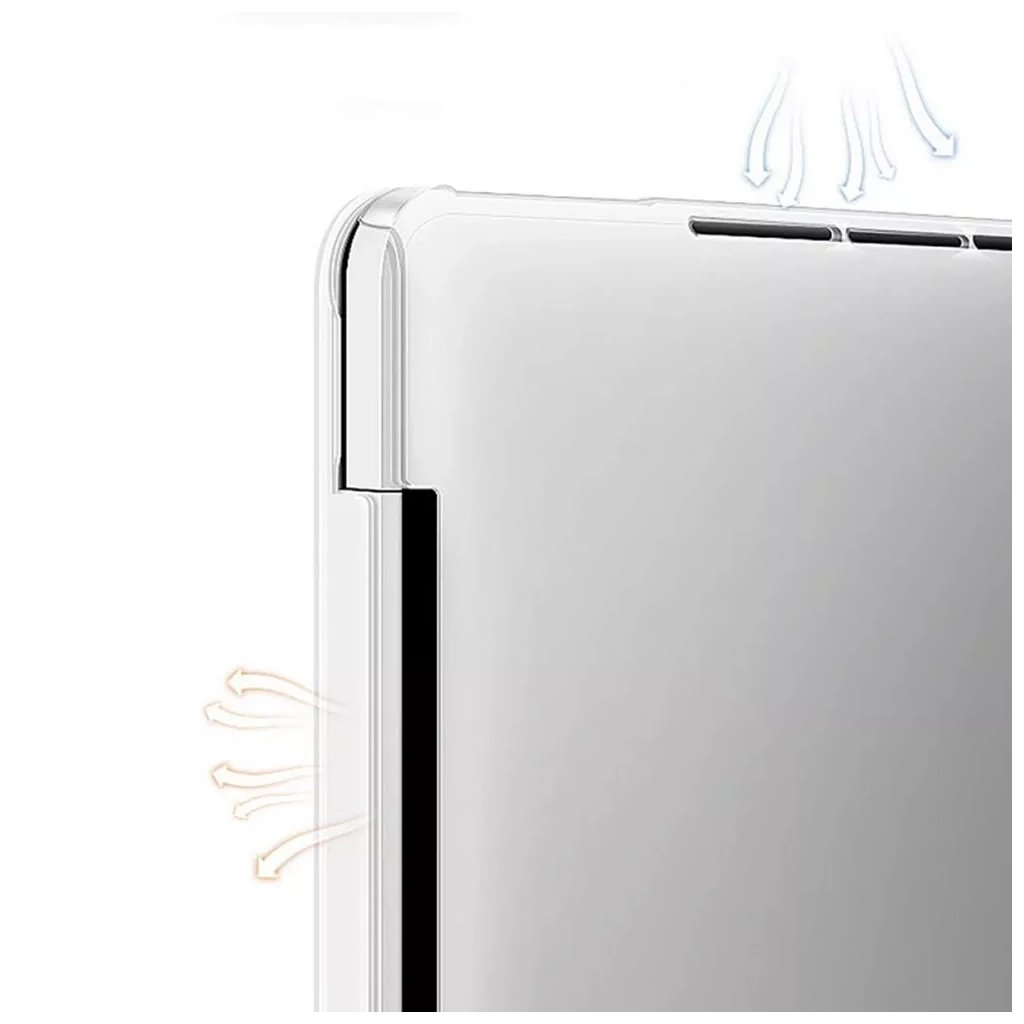 Чохол до ноутбука WIWU (накладка) 13 MacBook Pro 2020/2022 A1706/A1708/A2289/A2338 Crystal transparent (47403) - зображення 4