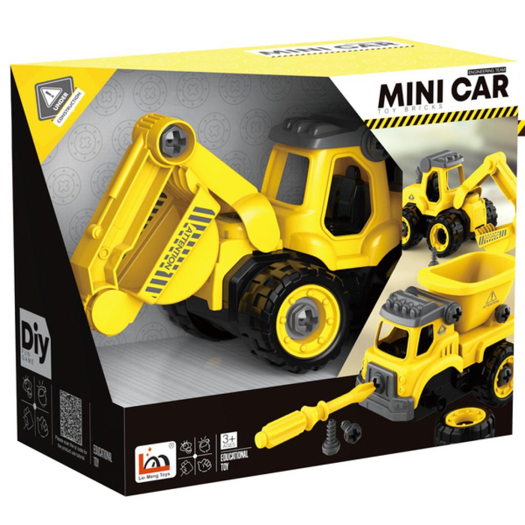 Конструктор Diy Spatial Creativity Екскаватор (CJ-1614166) - зображення 5