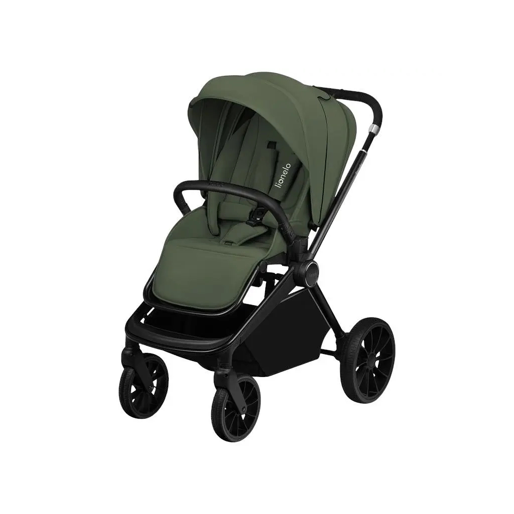 Коляска Lionelo Mika plus 2 in 1 green olive (LO-MIKA PLUS 2IN1 GREEN OLIVE) - зображення 2