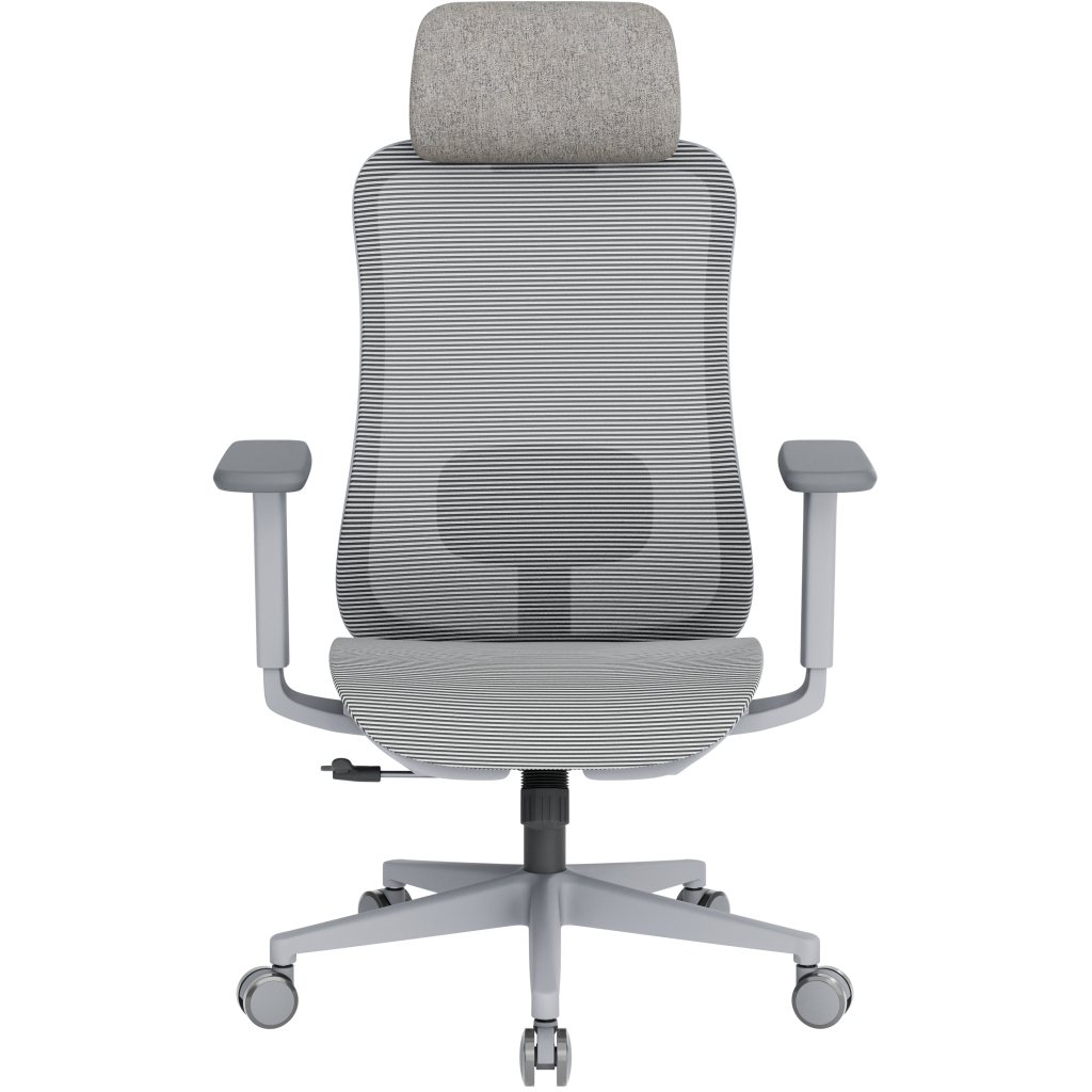 Офісне крісло OfficePro Wave OC670-G-G-G (OC670-G-G-G) - зображення 1