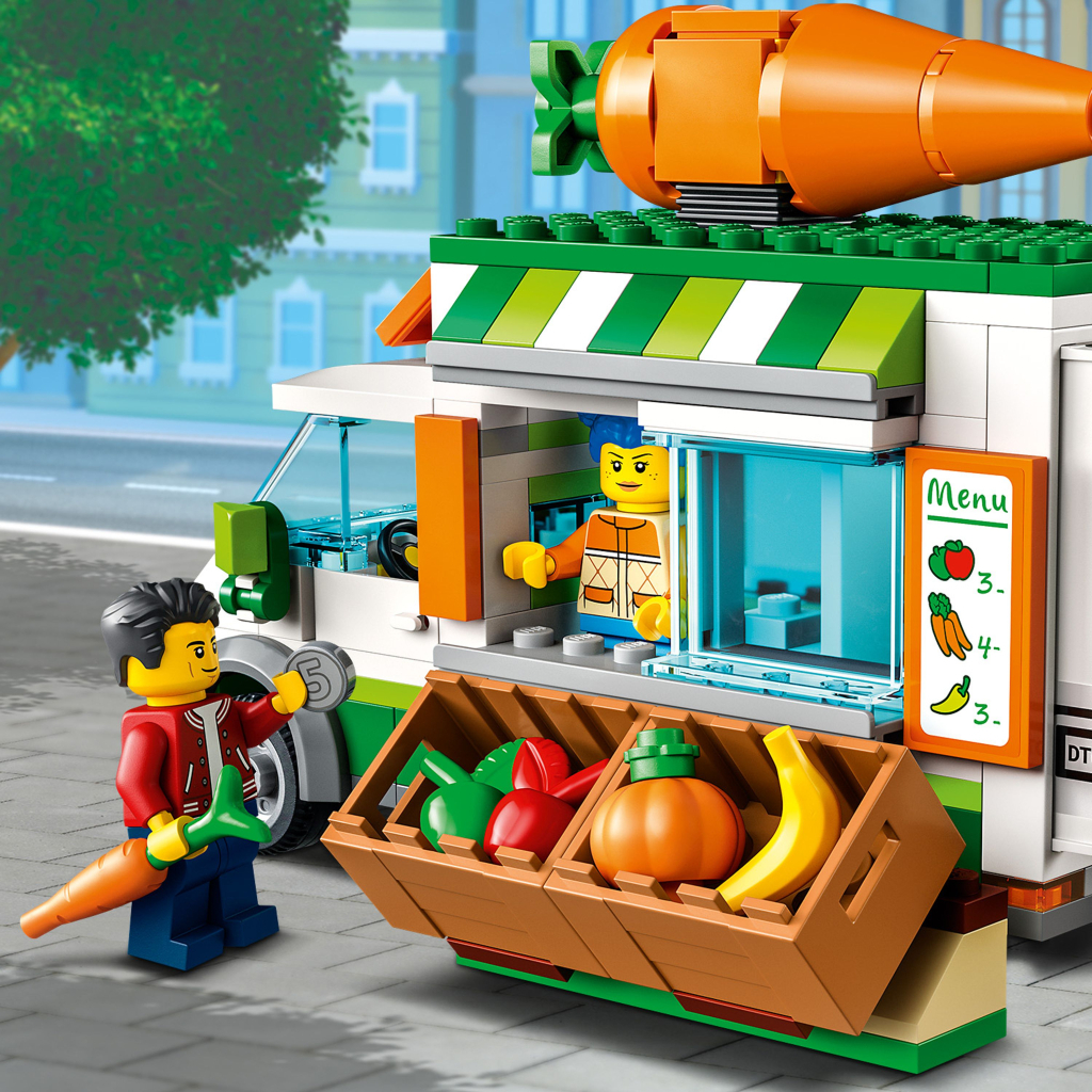 Конструктор LEGO City Farm Фургон фермерського ринку (60345) - зображення 7