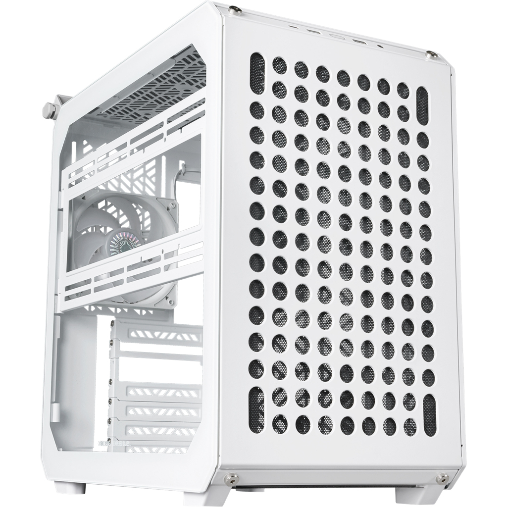 Корпус CoolerMaster QUBE 500 Flatpack Black White Edition (Q500-WGNN-S00) - зображення 1