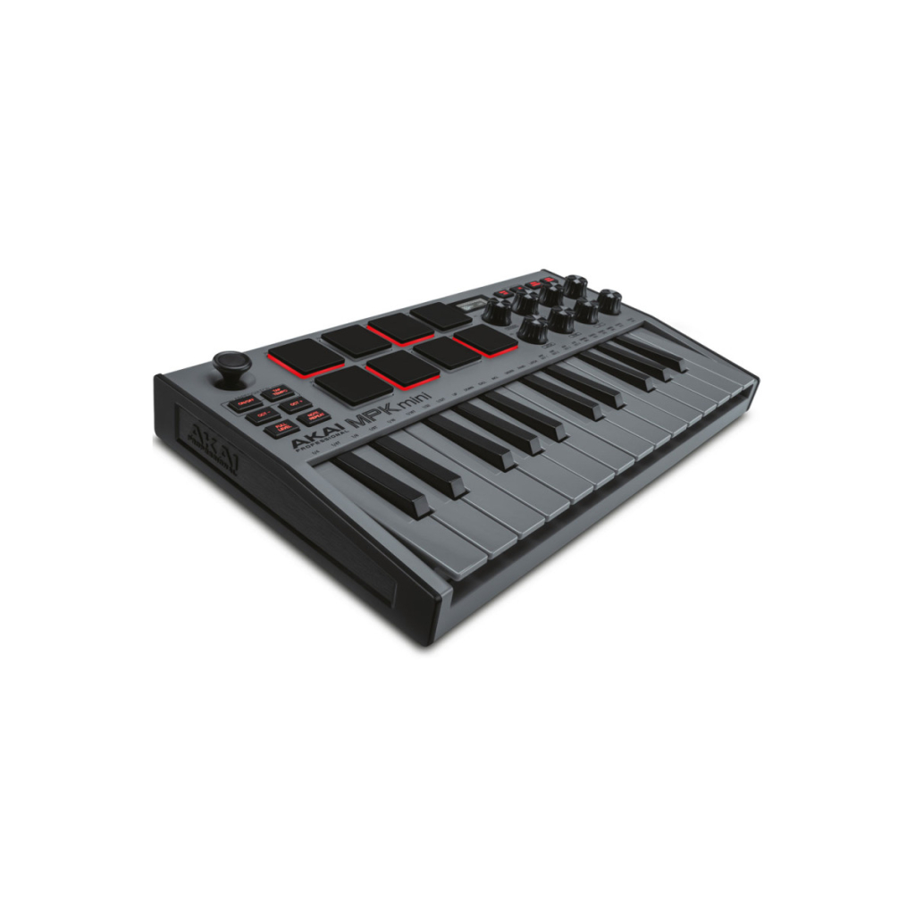 MIDI-клавіатура Akai MPK MINI MK3 Grey (232939) - изображение 2