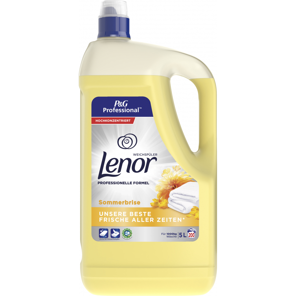Кондиціонер для білизни Lenor Professional Літній бриз 5 л (8001841924533) - зображення 1