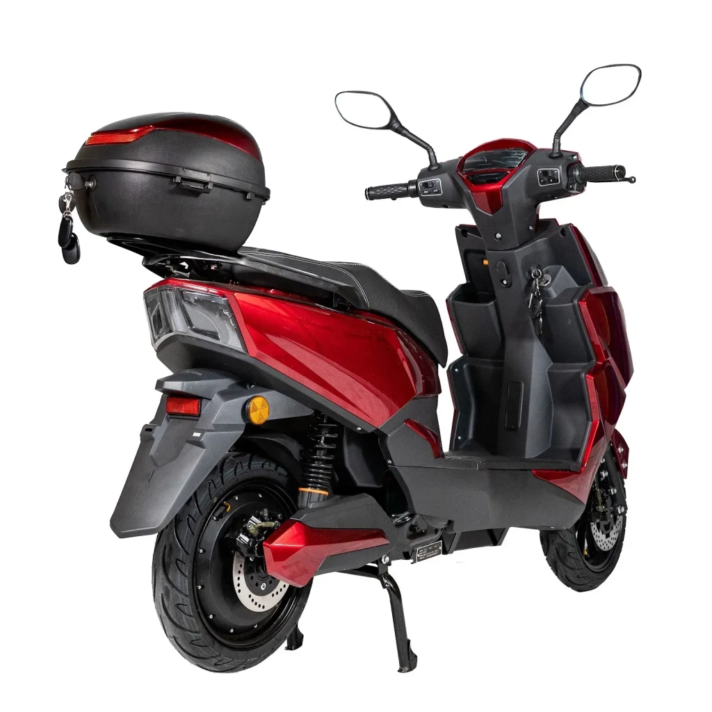 Електроскутер Atlas Tiger Box 2000W Red (3116) - зображення 4