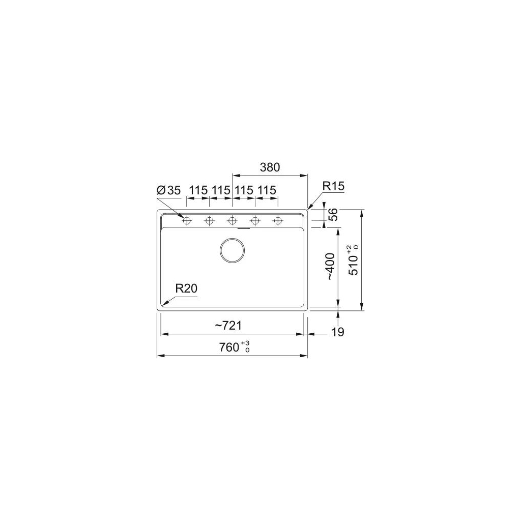 Мийка кухонна Franke 114.0720.007 - зображення 2