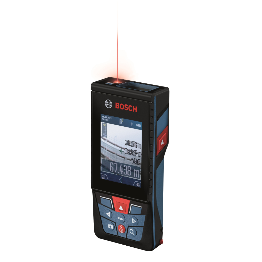 Далекомір Bosch GLM 150-27 C, 0.08–100м, ±1.5мм, 0-360°, Bluetooth, чохол, 0.21кг (0.601.072.Z00) - зображення 7