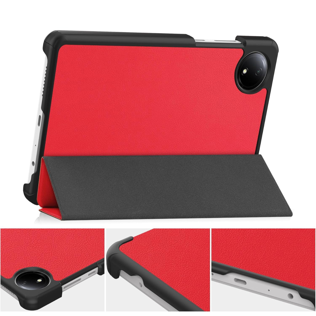 Чохол до планшета BeCover Smart Case Xiaomi Redmi Pad SE 8.7" Red (711908) - зображення 3
