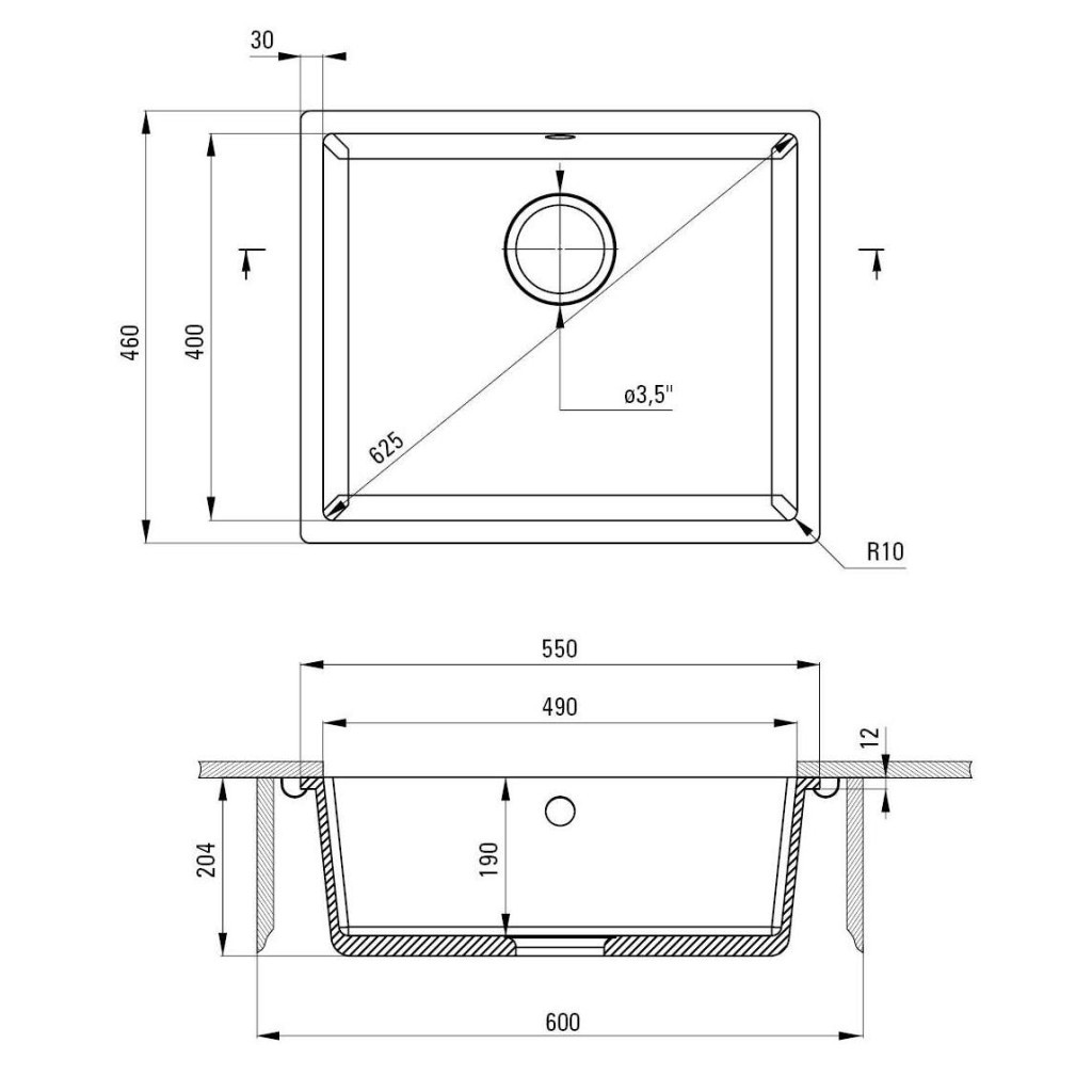 Мийка кухонна Deante Corda (ZQA S10C) - зображення 5