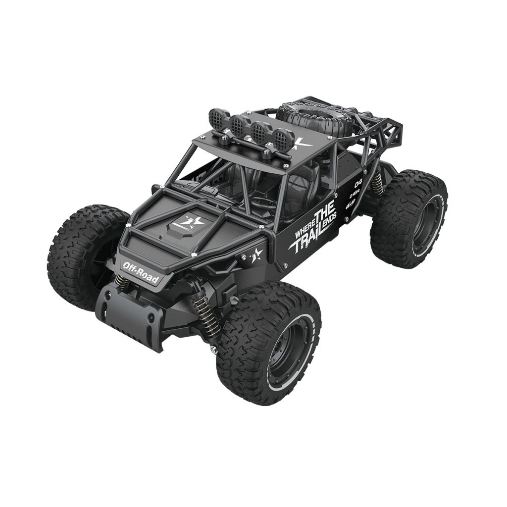 Радіокерована іграшка Sulong Toys OFF-ROAD CRAWLER – RACE (матовий чорний, метал. корпус, аккум.6V, 1:14) (SL-309RHMBl) - зображення 1