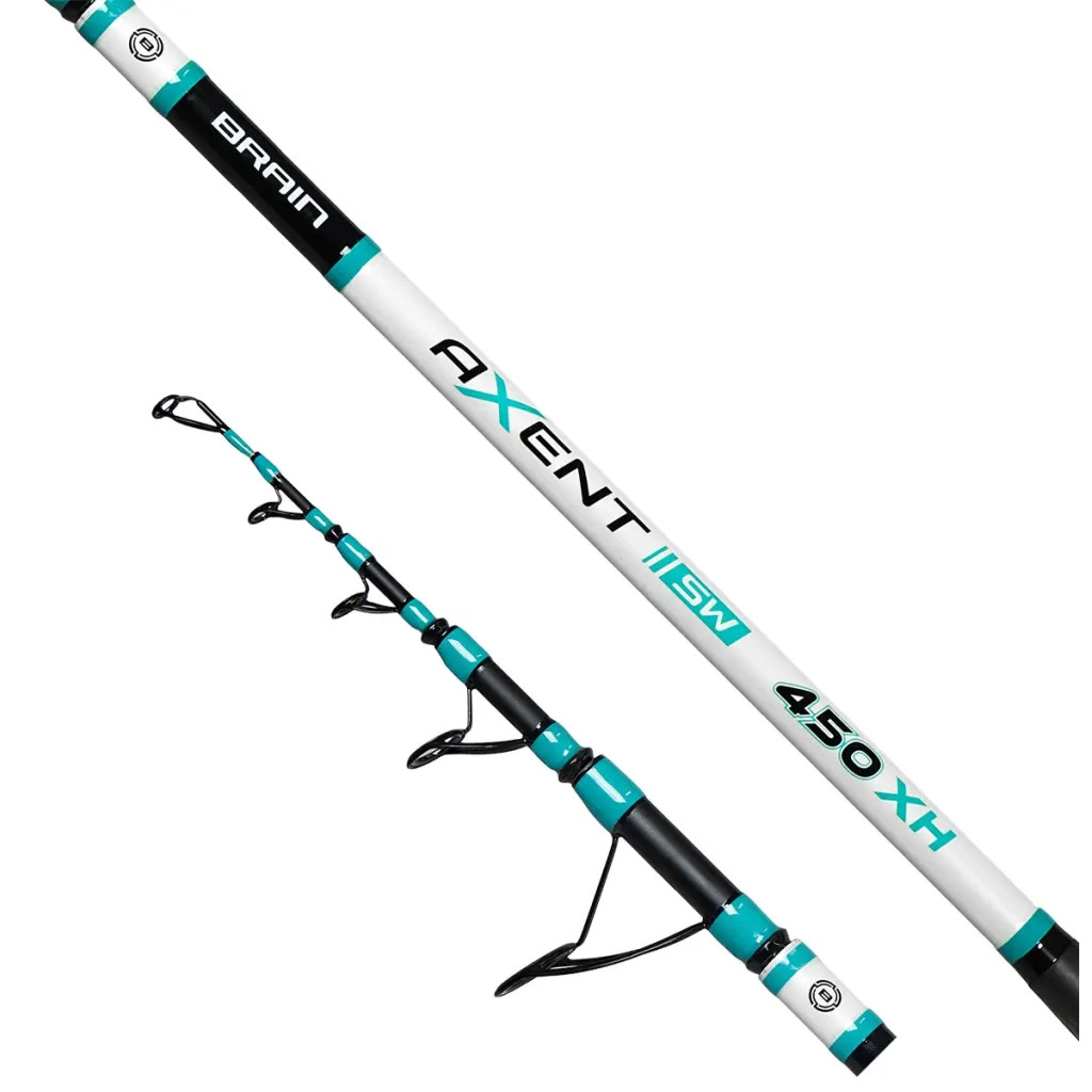 Вудилище Brain Axent Tele Surf 4.20m max 200g (1858.51.64) - изображение 2