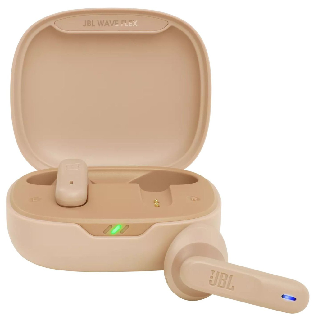 Навушники JBL Wave Flex TWS Beige (JBLWFLEXBEG) - зображення 1