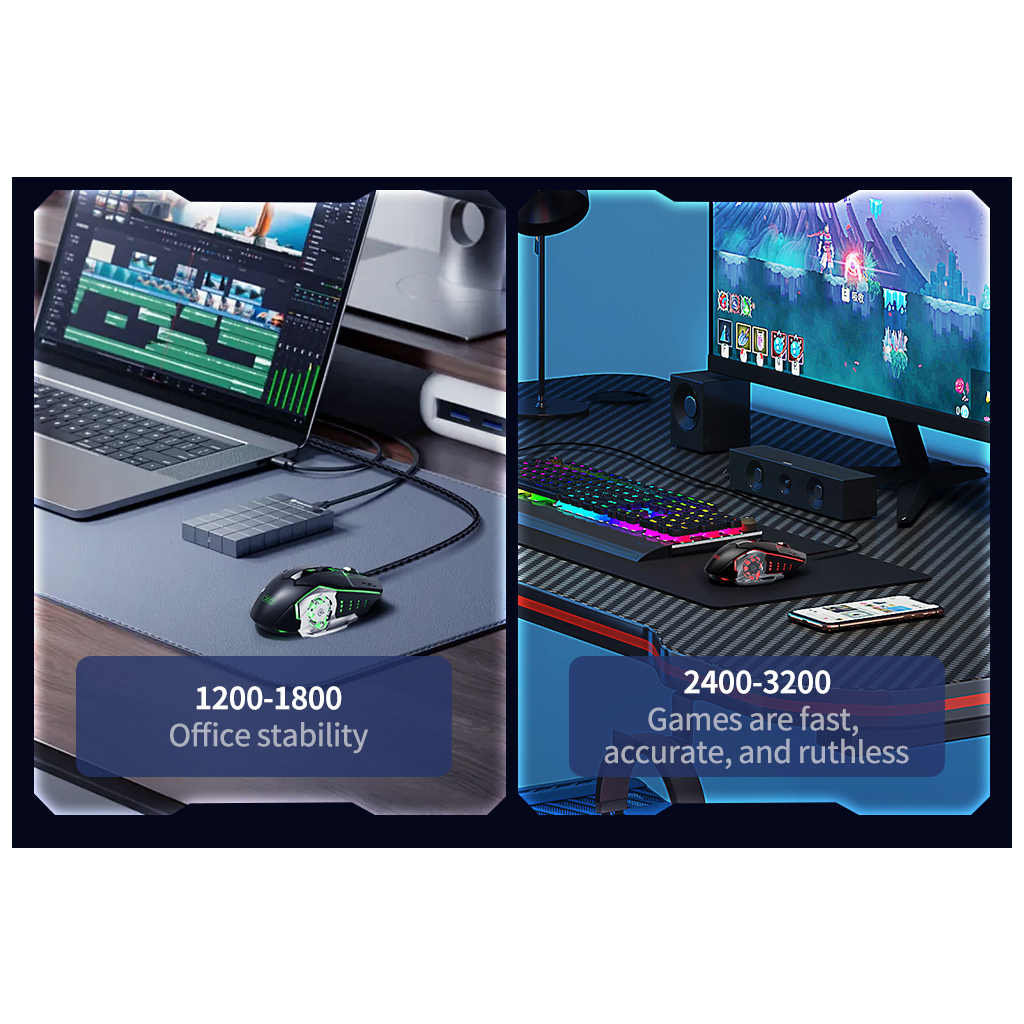 Мишка XO M10 Wireless Black/Silver (M10 Black+Silver) - зображення 10