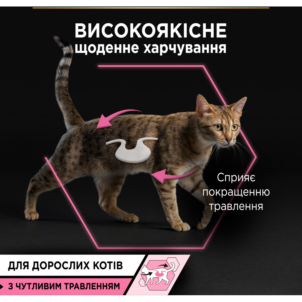 Вологий корм для кішок Purina Pro Plan Delicate Digestion Мультипак індичка та океанічна риба 10 х 85 г (8445290855817) - изображение 8