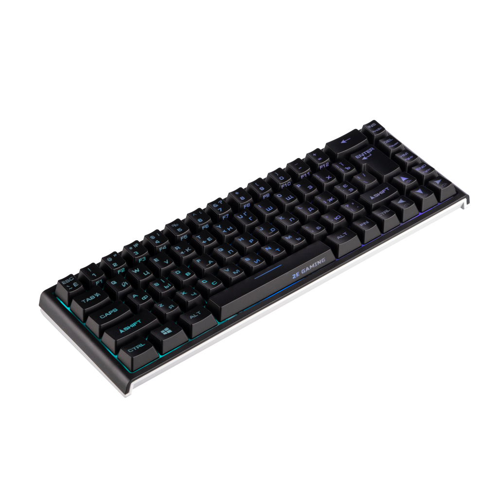 Клавіатура 2E GAMING KG350 RGB 68key USB Black (2E-KG350UBK) - зображення 2