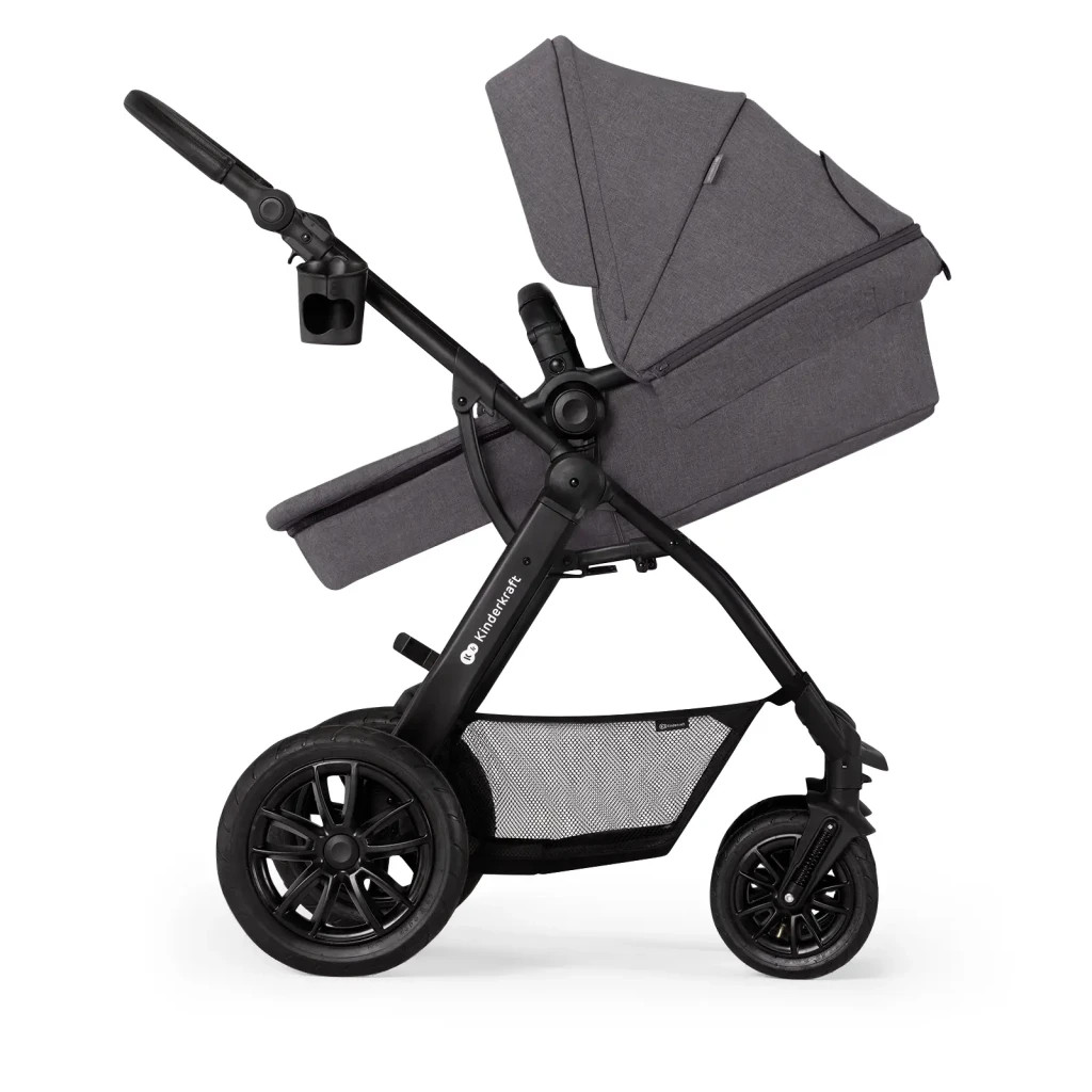 Коляска Kinderkraft 3 в 1 Xmoov Dark Gray (KSXMOV00DGR3000) (5902533920907) - зображення 6