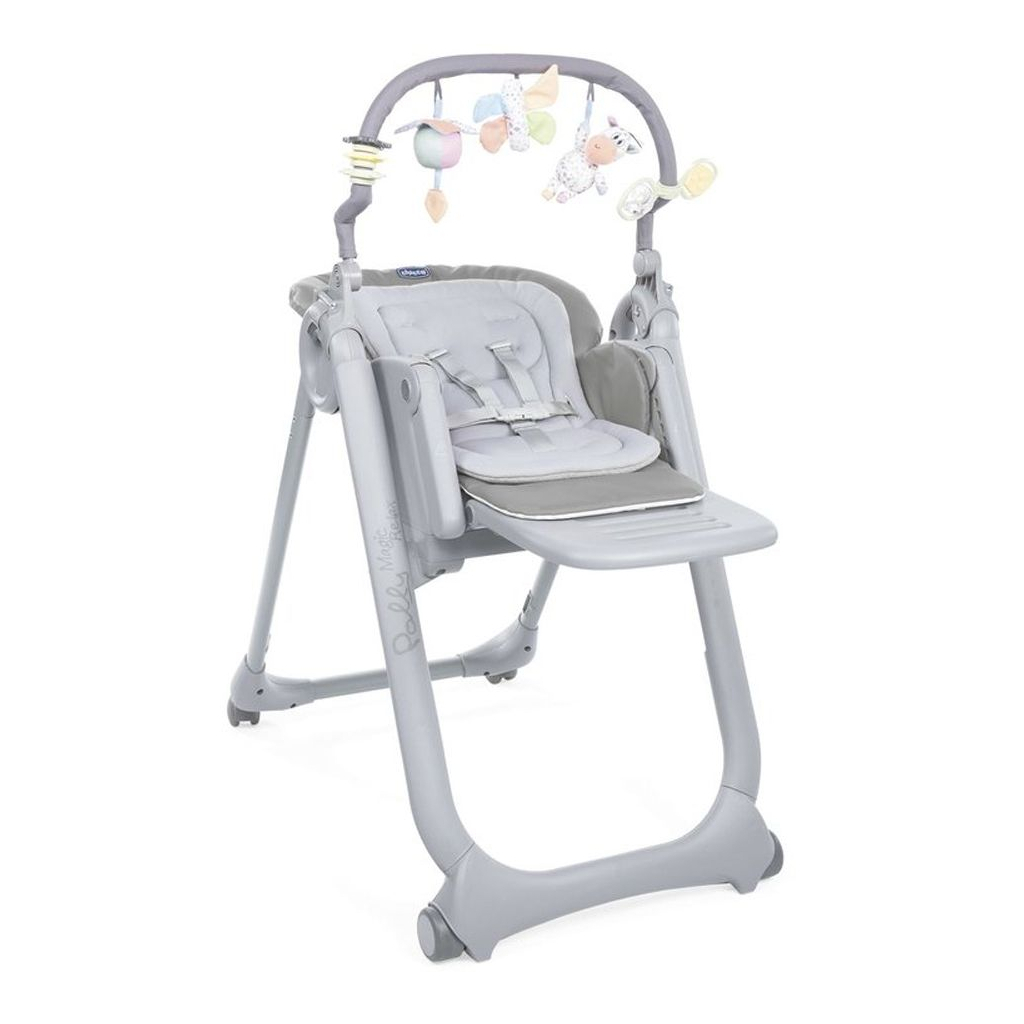 Стілець для годування Chicco Polly Magic Relax New сірий (79502.05) - зображення 3