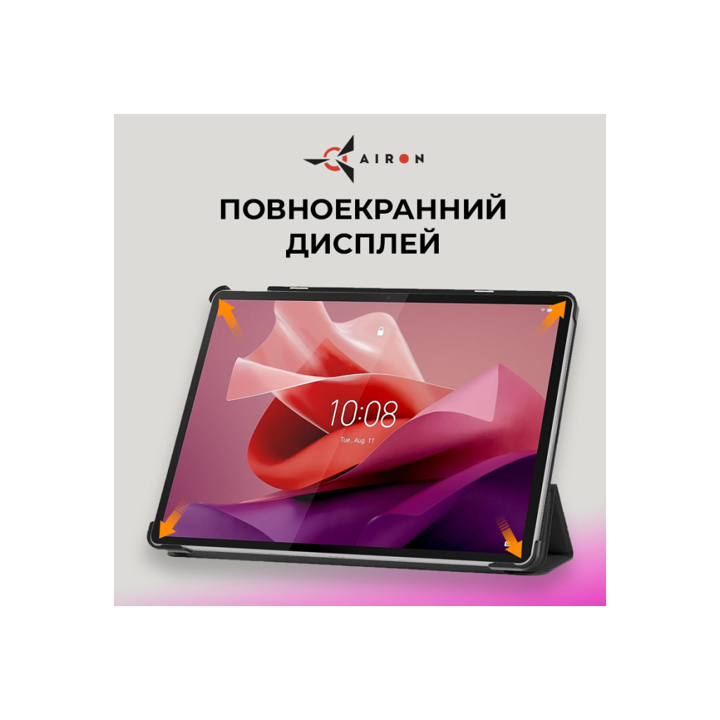 Чохол до планшета AirOn Premium Lenovo Tab P12 + Film black (4822352781107) - зображення 4
