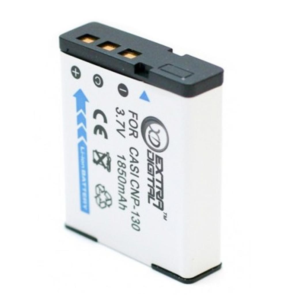 Акумулятор до фото/відео Extradigital Casio NP-130 (DV00DV1344) - зображення 2