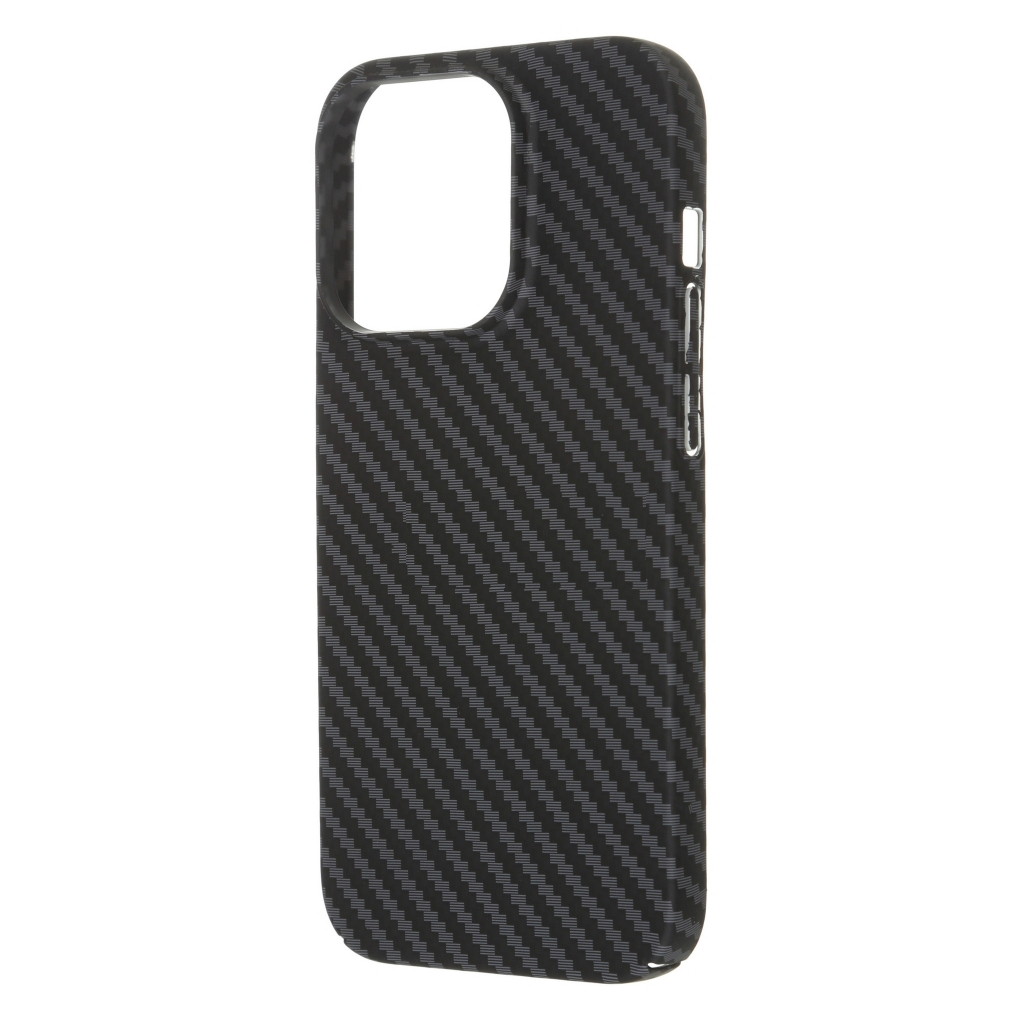 Чохол до мобільного телефона Armorstandart LikeCarbon MagCase Apple iPhone 14 Pro Black (ARM66365) - зображення 1