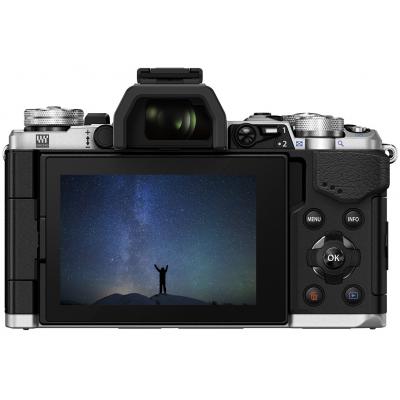 Цифровий фотоапарат Olympus E-M5 mark II 12-50 mm Kit silver/black (V207042SE000) - зображення 3