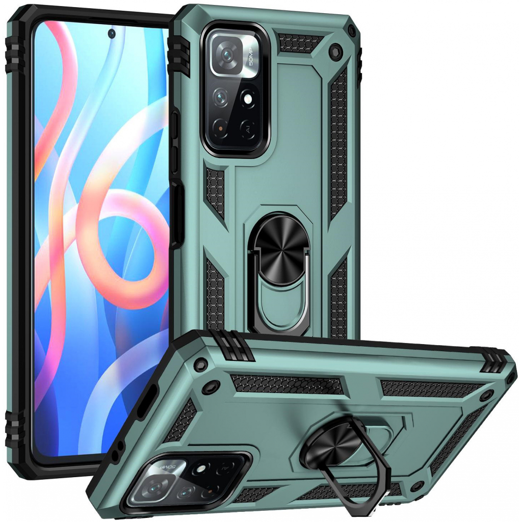 Чохол до мобільного телефона BeCover Poco M4 Pro 5G / Redmi Note 11T 5G Dark Green (707123) - зображення 1