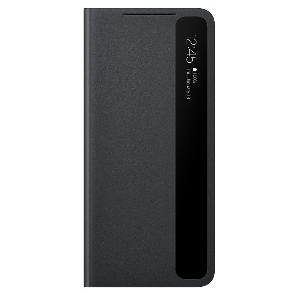 Чохол до мобільного телефона Samsung Smart Clear View Cover Galaxy S21 Ultra Black (EF-ZG998CBEGRU) - зображення 1