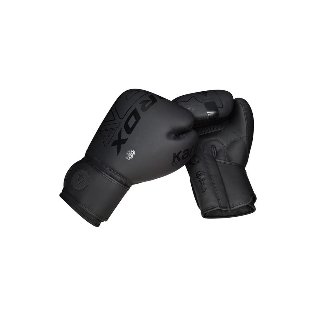 Боксерські рукавички RDX F6 Kara Matte Black 6 унцій (BGR-F6MB-6OZ) - изображение 5