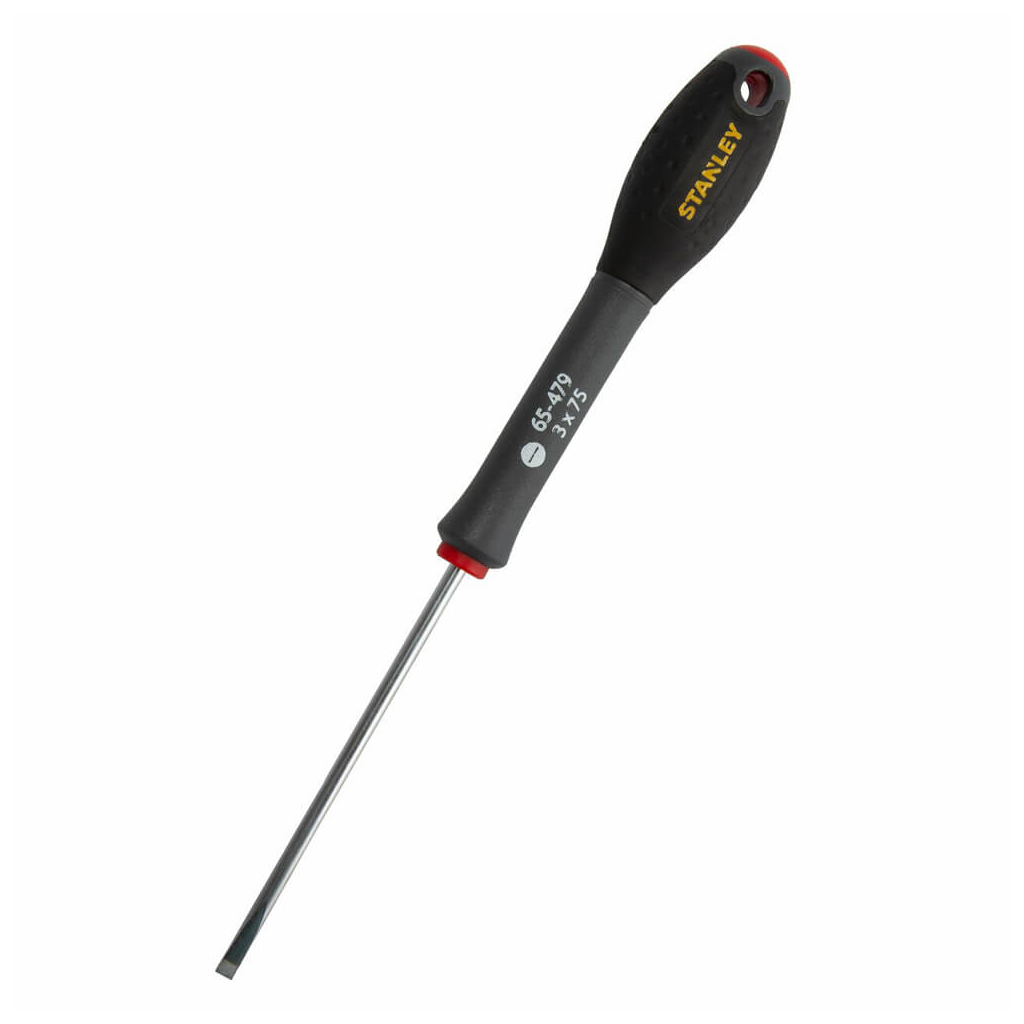 Викрутка DeWALT FatMax, SL3х75мм, жало, що розширюється. (0-65-479) - зображення 1