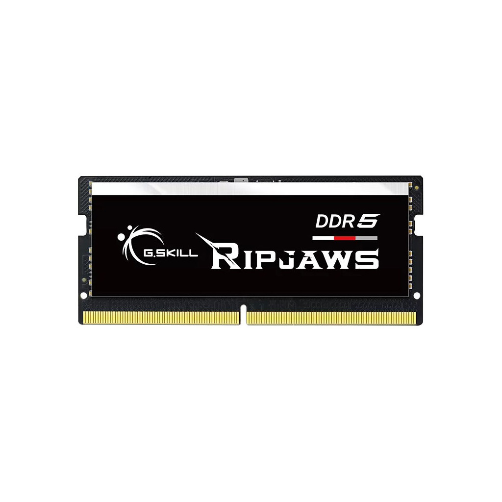 Модуль пам'яті для ноутбука SoDIMM DDR5 32GB (2x16GB) 4800 MHz Ripjaws G.Skill (F5-4800S3434A16GX2-RS) - зображення 4