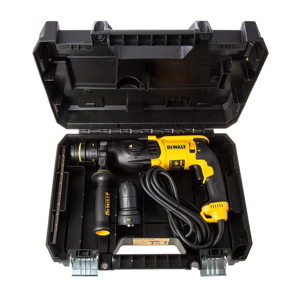 Перфоратор DeWALT SDS-Plus, 800 Вт, 2.8 Дж, (D25134K) - зображення 4