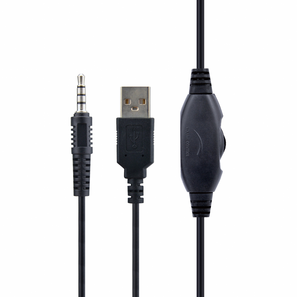 Навушники Gembird GHS-06 Black (GHS-06) - зображення 3