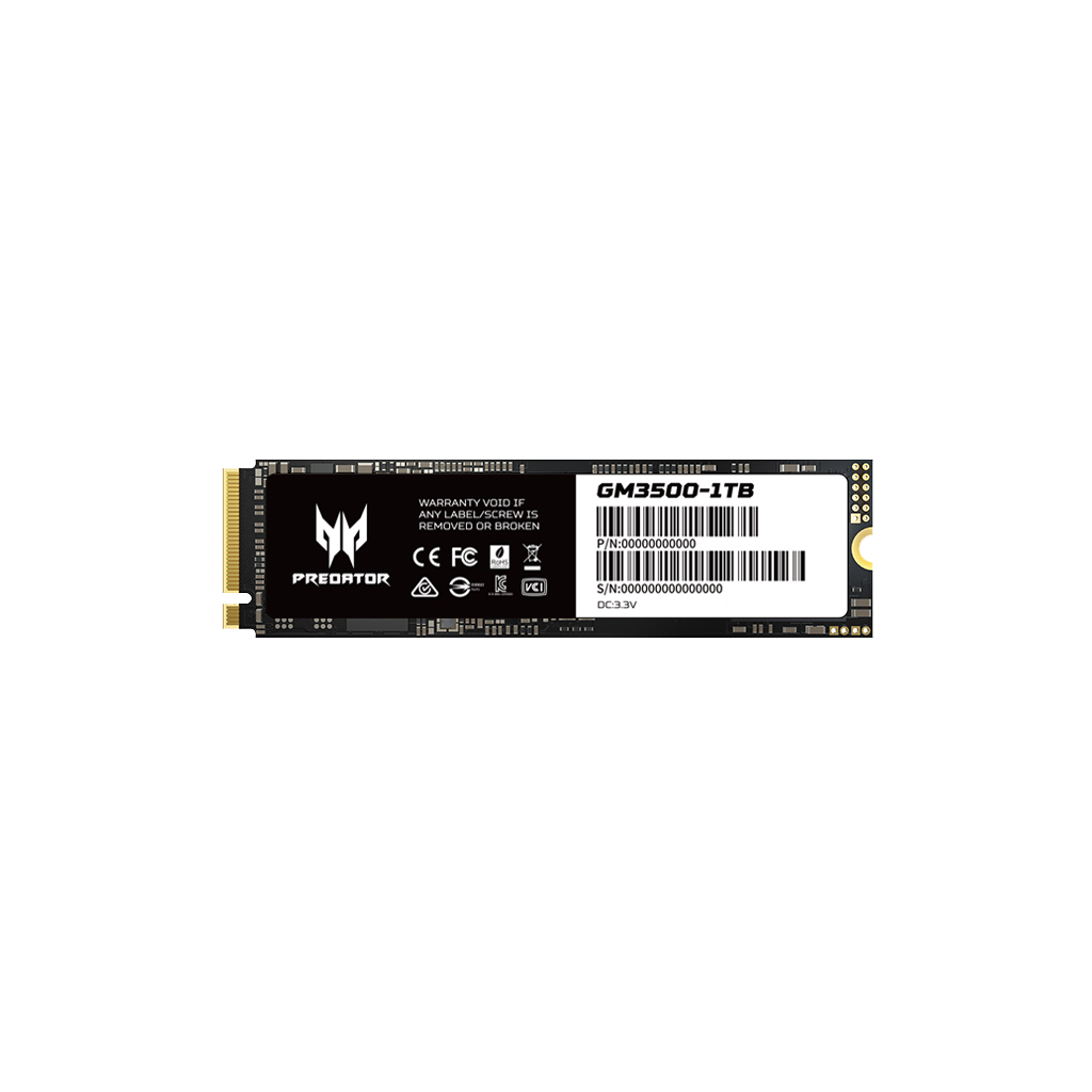 Накопичувач SSD M.2 2280 512GB PREDATOR (BL.9BWWR.101) - зображення 1