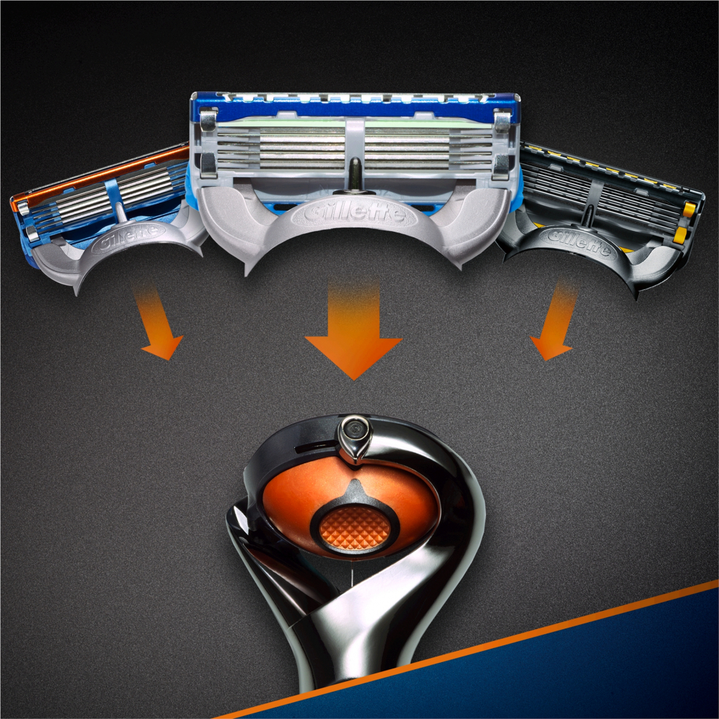 Бритва Gillette Fusion5 ProGlide Power Flexball з 1 змінним картриджем (7702018388646) - зображення 6