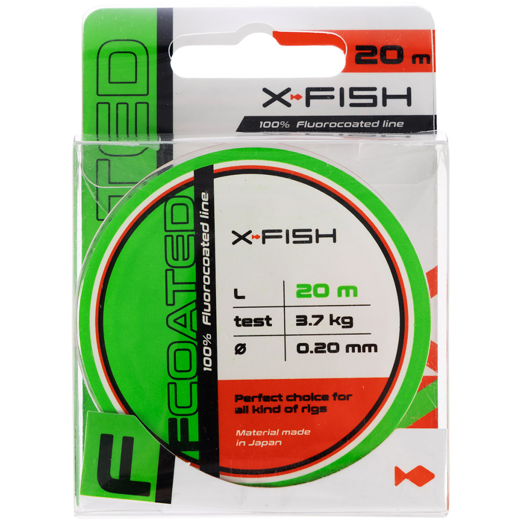 Флюорокарбон X-Fish FCoated 20m 0.20mm 3.7kg (1917.01.43) - зображення 2