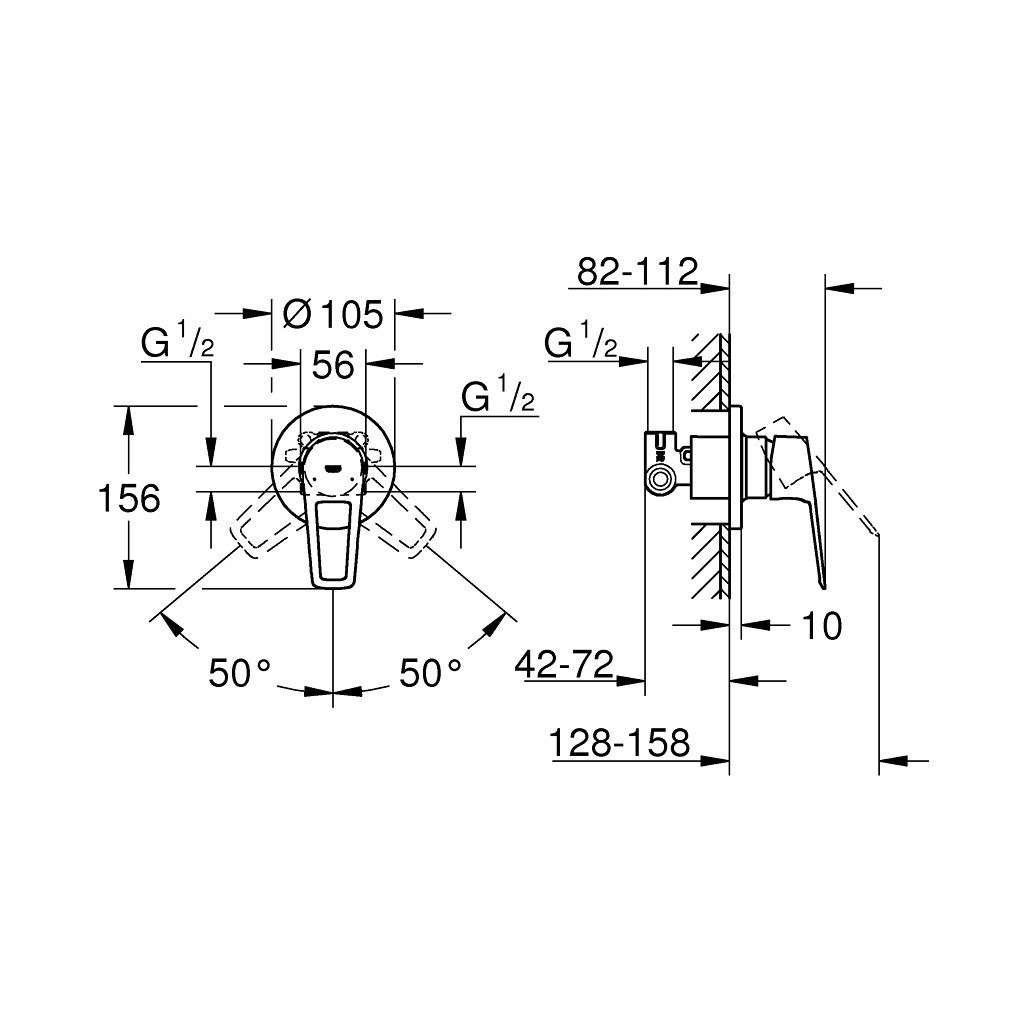 Змішувач Grohe BauLoop New (29042001) - зображення 5