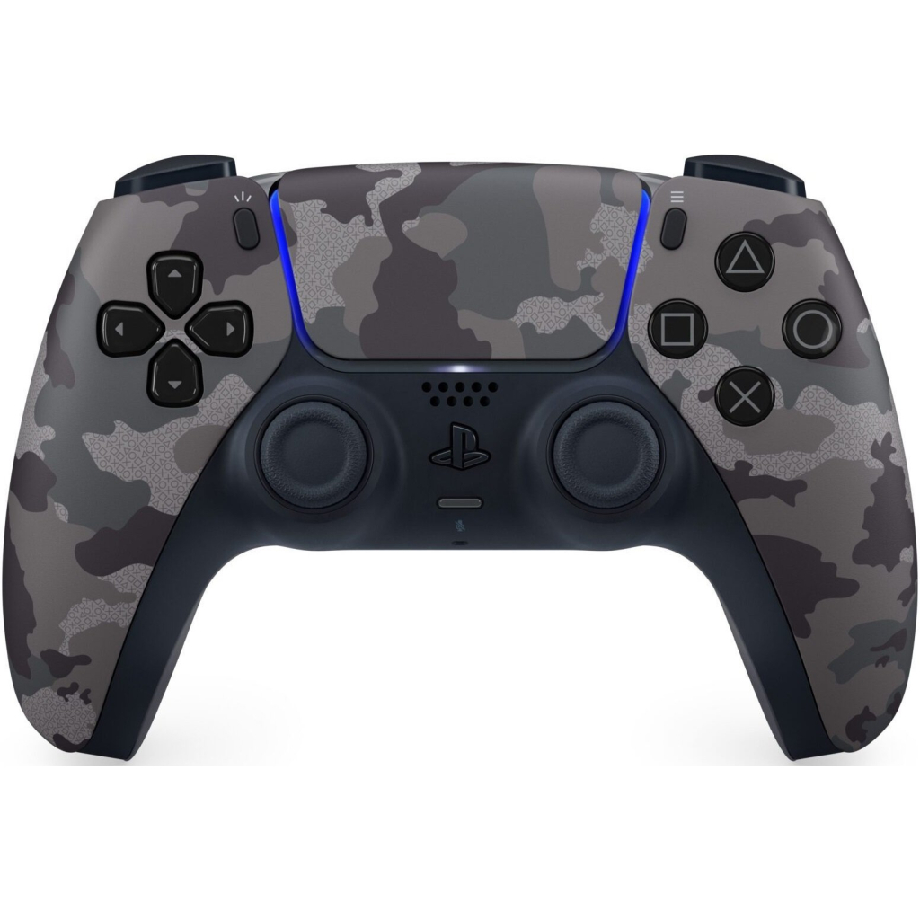 Геймпад Sony Playstation DualSense Bluetooth PS5 Grey Camo (1000040244) - зображення 1