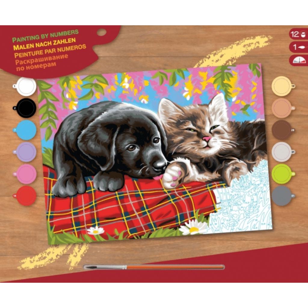 Картина по номерам Sequin Art PAINTING BY NUMBERS SENIOR New Friends (SA1107) - зображення 1