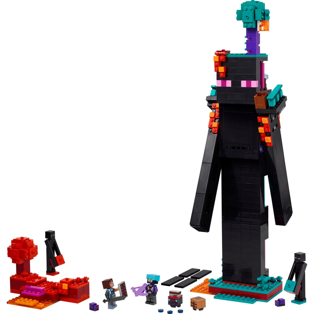 Конструктор LEGO Minecraft Вежа Ендермена (21279) - зображення 2