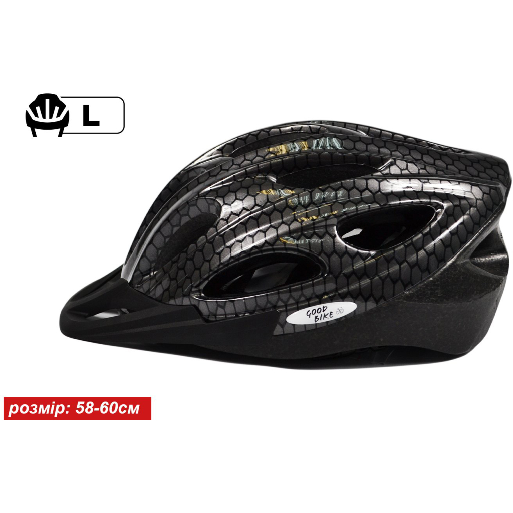 Шолом Good Bike L 58-60 см Snake (88855/3-IS) - зображення 2