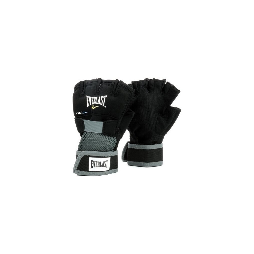 Бинти-рукавиці Everlast Evergel Hand Wraps 722551-70-8 Чорні M (009283516512) - зображення 1