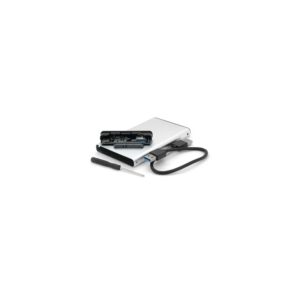 Кишеня зовнішня Voltronic S14 USB 3.0 to 2.5" SATA black (S14 3.0/BK) - зображення 5