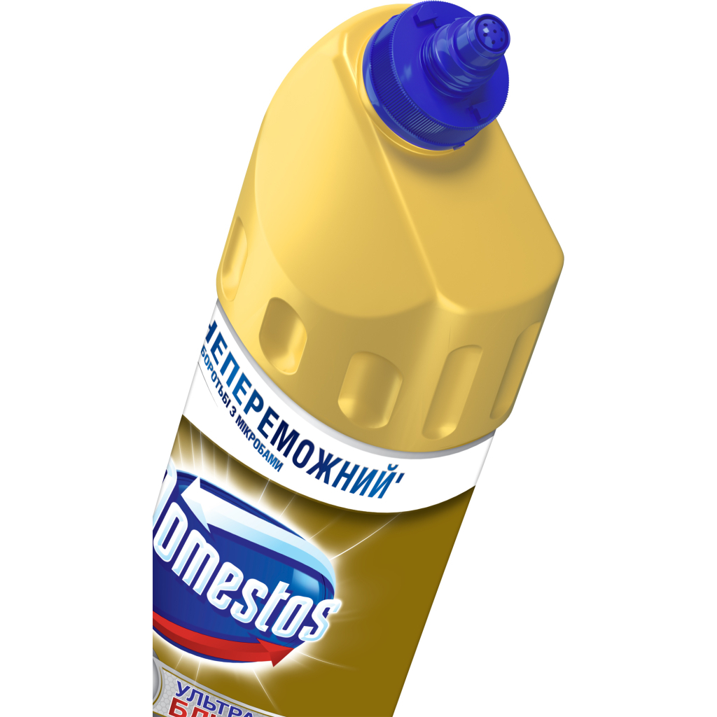 Засіб для чищення унітазу Domestos Ультра Блиск 1 л (8714100707876) - изображение 3
